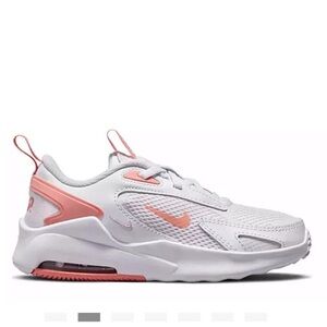Nike Air Max bolt White and Coral Sneakers